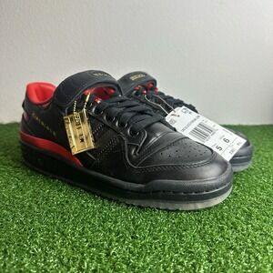 Adidas Originals Forum Low x Circoloco‎ Core Black/Vivid Red HQ3618 Men's US 5